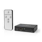 HDMI ™ Switch | 3-Port port(s) | 3x HDMI™ Bemenet | HDMI™ Kimenet | 8K@60Hz | 45 Gbps | Távvezérelt | Alumínium | Antracit