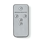 HDMI ™ Switch | 3-Port port(s) | 3x HDMI™ Bemenet | HDMI™ Kimenet | 8K@60Hz | 45 Gbps | Távvezérelt | Alumínium | Antracit