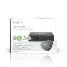 HDMI ™ Switch | 3-Port port(s) | 3x HDMI™ Bemenet | HDMI™ Kimenet | 8K@60Hz | 45 Gbps | Távvezérelt | Alumínium | Antracit