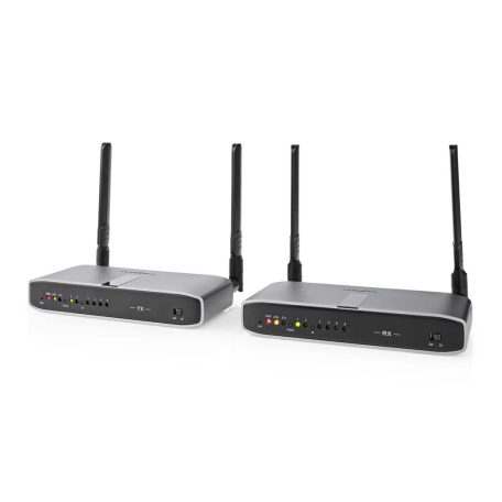 Vezeték nélküli HDMI ™ jeladó | Wi-Fi | 5.15 - 5.85 MHz | 100.0 m (látótávolságon belül) | Maximális felbontás: Full HD 1080p | 6.75 Gbps | IR visszatérő funkció | ABS | Antracit