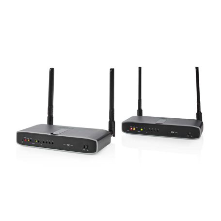 Vezeték nélküli HDMI ™ jeladó | Wi-Fi | 5.15 - 5.85 MHz | 100.0 m (látótávolságon belül) | Maximális felbontás: Full HD 1080p | 6.75 Gbps | IR visszatérő funkció | ABS | Antracit