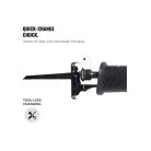 Flinke Power-x elektromos orrfűrész 150mm fűrészlappal 1600w extra erős motor fordulatszám szabályzós 900-1300rpm