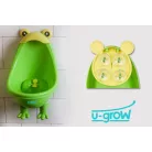 Bewello U-Grow Gyerek Piszoár Fiúknak, Zöld béka bili álló és falra is szerelhető 2 az 1 ben
