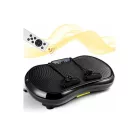 Bewello Flabelos mozgásterápiás alakformáló Vibrációs tréner - fekete fekete ultravékony vibrotréner Bluetooth vibrációs edzőpad gumikötéllel távirányítóval erősített kiadás bluetooth