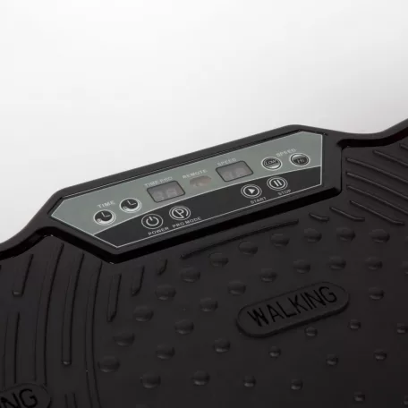 Bewello Flabelos mozgásterápiás alakformáló Vibrációs tréner - fekete fekete ultravékony vibrotréner Bluetooth vibrációs edzőpad gumikötéllel távirányítóval erősített kiadás bluetooth