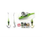 Lean & Green H2O MOP X5 gőztisztító - 1300w 450ml extra hatékony tisztítás és fertőtlenítés gőzölős felmosó - 5 az 1-ben Multifunkciós takarítógép