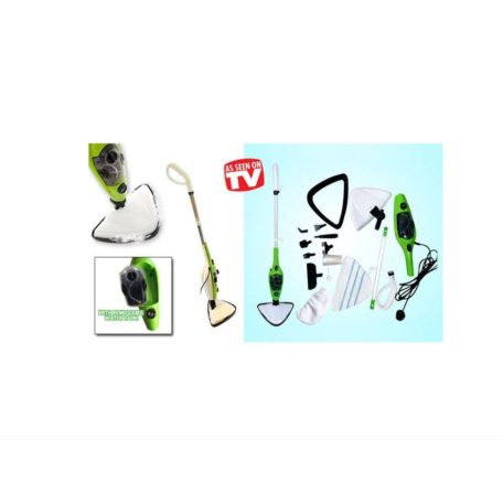 Lean & Green H2O MOP X5 gőztisztító - 1300w 450ml extra hatékony tisztítás és fertőtlenítés gőzölős felmosó - 5 az 1-ben Multifunkciós takarítógép