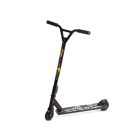 STUNT freestyle roller ügyességi roller fekete-kék-zöld-piros masszív kivitel atrakciók bemutatására 3 csavaros bilincs black limited edition W1063