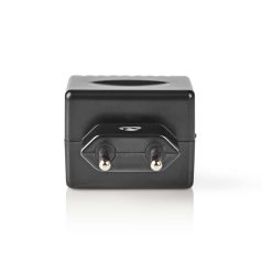   Hálózati aljzat adapter | Euro / C típus (CEE 7/16) | 100 - 240 V AC 50/60 Hz | 12 V DC | 6 W | Hálózati Áramellátás | 0.3 A | Fekete | Műanyag