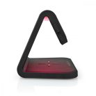 Alarm clock wireless charger | Qi szabványú | 5 / 7.5 / 10 W | USB-A Aljzat | Éjszakai Fény | 2 Riasztási Idők | Szundi funkció
