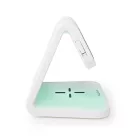 Alarm clock wireless charger | Qi szabványú | 5 / 7.5 / 10 W | USB-A Aljzat | Éjszakai Fény | 2 Riasztási Idők | Szundi funkció