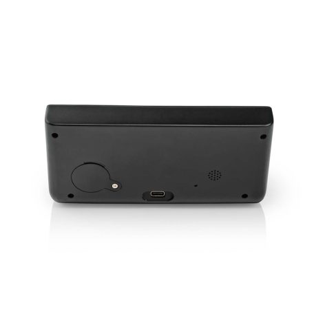 Alarm clock wireless charger | Qi szabványú | 5 / 7.5 / 10 / 15 W | USB-A Dugasz | 2 Riasztási Idők | Szundi funkció