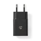 Fali Töltő | 12 W | Gyors töltés funkció | 1x 2.4 A A | Kimenő csatlakozók száma: 1 | USB-A | USB Type-C™ (Lengő) Kábel | 1.00 m | Single Voltage Output