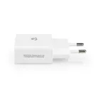 Fali Töltő | 12 W | Gyors töltés funkció | 1x 2.4 A A | Kimenő csatlakozók száma: 1 | USB-A | Lightning 8-tűs (Lengő) Kábel | 1.00 m | Single Voltage Output