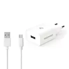 Fali Töltő | 12 W | Gyors töltés funkció | 2.4 A | Kimenő csatlakozók száma: 1 | USB-A | Micro USB (Lengő) Kábel | 1.00 m | Single Voltage Output