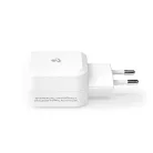 Fali Töltő | 24 W | Gyors töltés funkció | 2x 2.4 A A | Kimenő csatlakozók száma: 2 | 2x USB-A | Nincs Kábel Mellékelve | Single Voltage Output