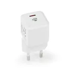 Fali Töltő | 20 W | Gyors töltés funkció | 1.67 A / 2.22 A / 3.0 A | Kimenő csatlakozók száma: 1 | USB-C™ | Automatikus Feszültség Kiválasztás