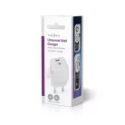 Fali Töltő | 30 W | Gyors töltés funkció | 1.5 / 2.0 / 2.5 / 3.0 A | Kimenő csatlakozók száma: 1 | USB-C™ | Automatikus Feszültség Kiválasztás