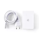 Fali Töltő | 2x 3.0 A / 3x 2.4 A | Kimenő csatlakozók száma: 5 | Csatlakozó típusa: 1x USB-C™ / 4x USB-A | Nincs Kábel Mellékelve | 63 W | Automatikus Feszültség Kiválasztás