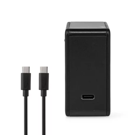 Fali Töltő | 65 W | Gyors töltés funkció | 3.0 / 3.25 A A | Kimenő csatlakozók száma: 1 | USB-C™ | Type-C™ | 2.00 m | Automatikus Feszültség Kiválasztás