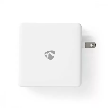 Fali Töltő | 65 W | Gyors töltés funkció | 3.0 / 3.25 A A | Kimenő csatlakozók száma: 1 | USB-C™ | USB Type-C™ (Lengő) Kábel | 3.00 m | Automatikus Feszültség Kiválasztás
