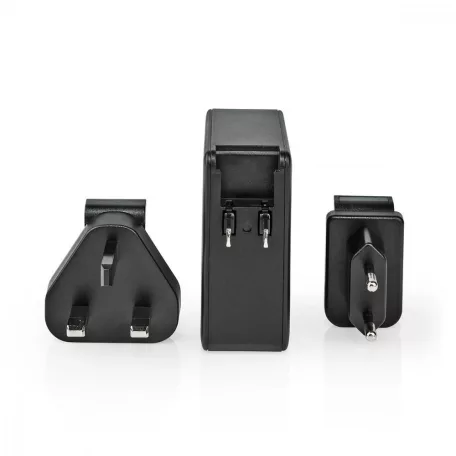 Fali Töltő | 65 W | Gyors töltés funkció | 1.5 / 2.0 / 3.0 / 3.25 A A | Kimenő csatlakozók száma: 2 | 2x USB-C™ | Automatikus Feszültség Kiválasztás