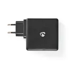 Fali Töltő | 65 W | Gyors töltés funkció | 1.5 / 2.0 / 3.0 / 3.25 A A | Kimenő csatlakozók száma: 2 | 2x USB-C™ | Automatikus Feszültség Kiválasztás