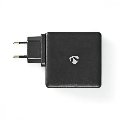 Fali Töltő | 65 W | Gyors töltés funkció | 1.5 / 2.0 / 3.0 / 3.25 A A | Kimenő csatlakozók száma: 2 | 2x USB-C™ | Automatikus Feszültség Kiválasztás