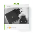 Fali Töltő | 65 W | Gyors töltés funkció | 1.5 / 2.0 / 3.0 / 3.25 A A | Kimenő csatlakozók száma: 2 | 2x USB-C™ | Automatikus Feszültség Kiválasztás