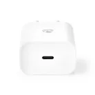 Fali Töltő | 20 W | Gyors töltés funkció | 1.67 A / 2.22 A / 3.0 A | Kimenő csatlakozók száma: 1 | USB-C™ | Lightning 8-tűs (Lengő) Kábel | 1.00 m | Automatikus Feszültség Kiválasztás
