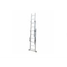 WERNER AXIAL  kitolható alumínium létra 4,4m-es 3 részes 3x7 univerzális kitolható munkamagasság 5,5m összecsukva 2,15m