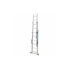   WERNER AXIAL  kitolható alumínium létra 4,4m-es 3 részes 3x7 univerzális kitolható munkamagasság 5,5m összecsukva 2,15m