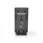 Meteorológiai állomás | Bel- és Kültéri | Vezeték nélküli időjárás érzékelőt tartalmaz | Időjárás előrejelzés | Idő kijelzővel | LCD Kijelző | Ébresztő funkcióval