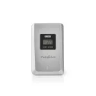 Meteorológiai állomás | Bel- és Kültéri | Vezeték nélküli időjárás érzékelőt tartalmaz | Időjárás előrejelzés | Idő kijelzővel | LCD Kijelző | Ébresztő funkcióval