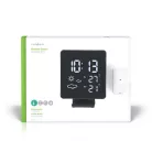 Meteorológiai állomás | Bel- és Kültéri | Vezeték nélküli időjárás érzékelőt tartalmaz | Időjárás előrejelzés | Idő kijelzővel | Digitális | Ébresztő funkcióval