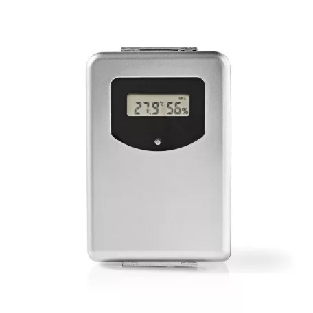 Meteorológiai állomás | Bel- és Kültéri | Vezeték nélküli időjárás érzékelőt tartalmaz | Időjárás előrejelzés | Légnyomásmérő | Idő kijelzővel | Háttér megvilágosítású LCD Kijelző | Ébresztő funkcióval