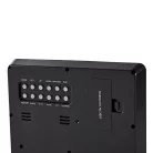 Meteorológiai állomás | Bel- és Kültéri | Vezeték nélküli időjárás érzékelőt tartalmaz | Időjárás előrejelzés | Légnyomásmérő | Idő kijelzővel | Háttér megvilágosítású LCD Kijelző | Ébresztő funkcióval