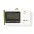 Meteorológiai állomás | Bel- és Kültéri | Vezeték nélküli időjárás érzékelőt tartalmaz | Időjárás előrejelzés | Légnyomásmérő | Idő kijelzővel | Háttér megvilágosítású LCD Kijelző | Ébresztő funkcióval