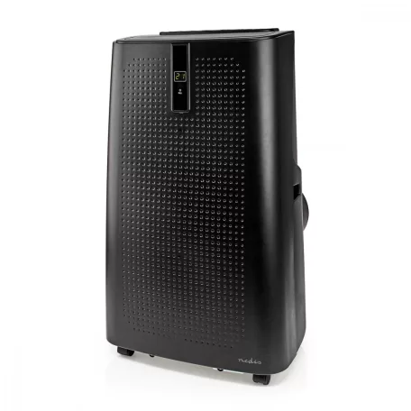 NEDIS mobil klíma SmartLife 3 az 1-ben Légkondicionáló | Wi-Fi | 12000 BTU | 100 m³ | Párátlanítás | Android™ / IOS | Energia osztály: A | 3-sebességes | 65 dB | Fekete