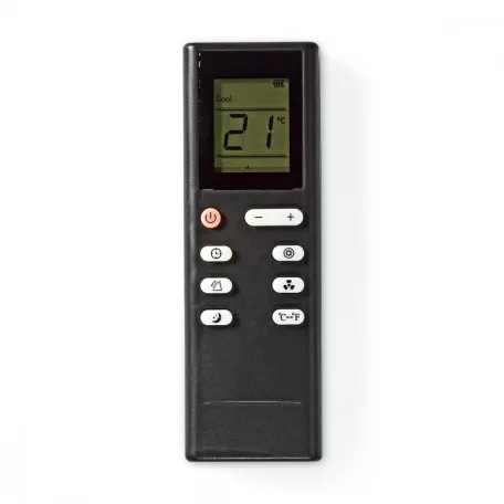 NEDIS mobil klíma SmartLife 3 az 1-ben Légkondicionáló | Wi-Fi | 12000 BTU | 100 m³ | Párátlanítás | Android™ / IOS | Energia osztály: A | 3-sebességes | 65 dB | Fekete