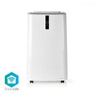 Nedis mobil klíma SmartLife 3 az 1-ben Légkondicionáló | Wi-Fi | 12000 BTU | 100 m³ | Párátlanítás | Android™ / IOS | Energia osztály: A | 3-sebességes | 65 dB | Fehér