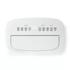 NEDIS mobil klíma 5,2kw-s SmartLife 3 az 1-ben Légkondicionáló | Wi-Fi | 16000 BTU | 140 m³ | Párátlanítás | Android™ / IOS | Energia osztály: A | 3-sebességes | 65 dB | Fehér