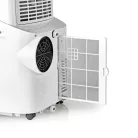 NEDIS mobil klíma 2,6kw-s WIFI SmartLife 3 az 1-ben Légkondicionáló | Wi-Fi | 9000 BTU | 80 m³ | Párátlanítás | Android™ / IOS | Energia osztály: A | 3-sebességes | 65 dB | Fehér