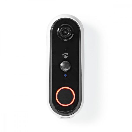 SmartLife Videó kaputelefon | Wi-Fi | Elemes Áramellátás | HD 720p | Felhőalapú Tárolás (opcionális) / microSD (nem tartozék) | IP54 | Mozgásérzékelővel | Éjjellátó | Fehér