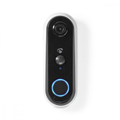 SmartLife Videó kaputelefon | Wi-Fi | Elemes Áramellátás | HD 720p | Felhőalapú Tárolás (opcionális) / microSD (nem tartozék) | IP54 | Mozgásérzékelővel | Éjjellátó | Fehér