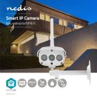 SmartLife kültéri kamera | Wi-Fi | Full HD 1080p | IP67 | Felhőalapú Tárolás (opcionális) / microSD (nem tartozék) | 12 V DC | Mozgásérzékelővel | Éjjellátó | Fehér