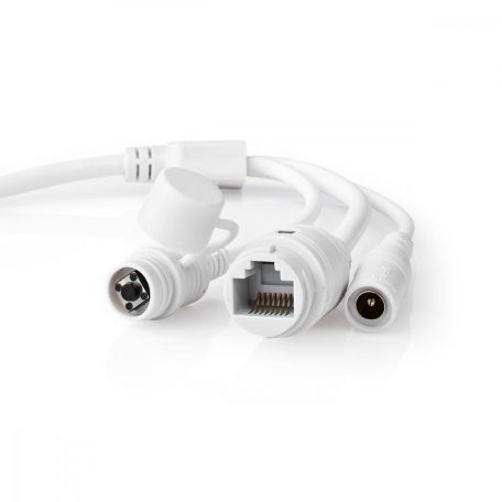 SmartLife kültéri kamera | Wi-Fi | Full HD 1080p | IP67 | Felhőalapú Tárolás (opcionális) / microSD (nem tartozék) | 12 V DC | Mozgásérzékelővel | Éjjellátó | Fehér