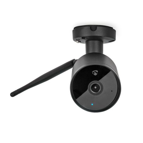 SmartLife kültéri kamera | Wi-Fi | Full HD 1080p | IP65 | Felhőalapú Tárolás (opcionális) / microSD (nem tartozék) | 12 V DC | Mozgásérzékelővel | Éjjellátó | Fekete