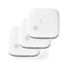 SmartLife füstérzékelő | Wi-Fi | Elemes Áramellátás | Érzékelő élettartama: 10 év | EN 14604 | Max. akku élettartam: 24 Hónap | 85 dB | Fehér | 3 db