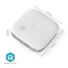 SmartLife füstérzékelő | Wi-Fi | Elemes Áramellátás | Érzékelő élettartama: 10 év | EN 14604 | Max. akku élettartam: 24 Hónap | 85 dB | Fehér | 3 db
